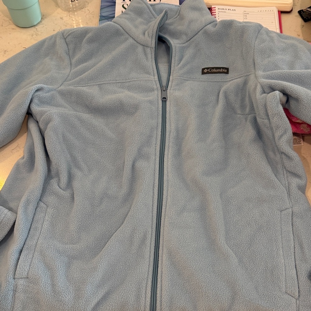 Columbia Sky Blue Fleece Jacket